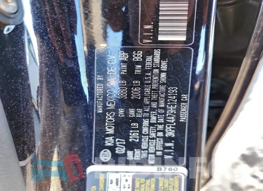 3KPFL4A79HE124193 Photo# 12