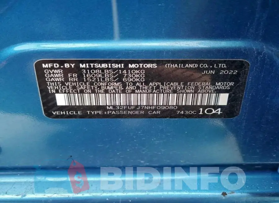 ML32FUFJ7NHF09080 Photo# 12
