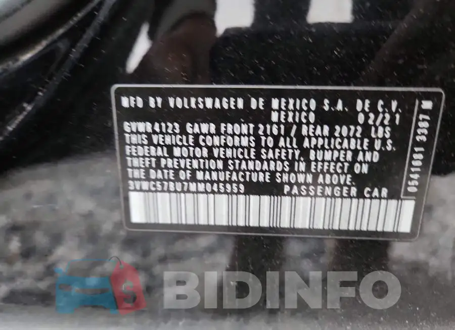 3VWC57BU7MM045959 Photo# 12
