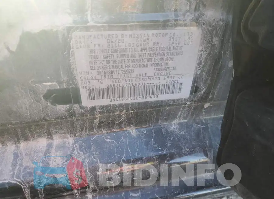 3N1AB8BV1LY259633 Photo# 12