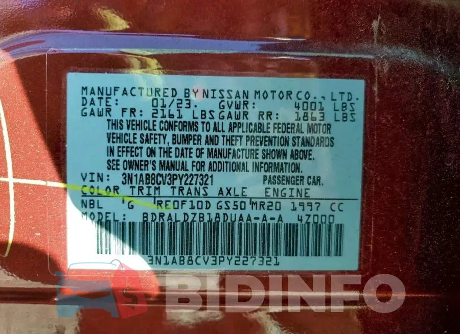 3N1AB8CV3PY227321 Photo# 12