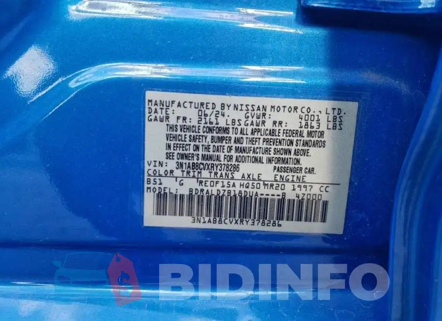 3N1AB8CVXRY378286 Photo# 13