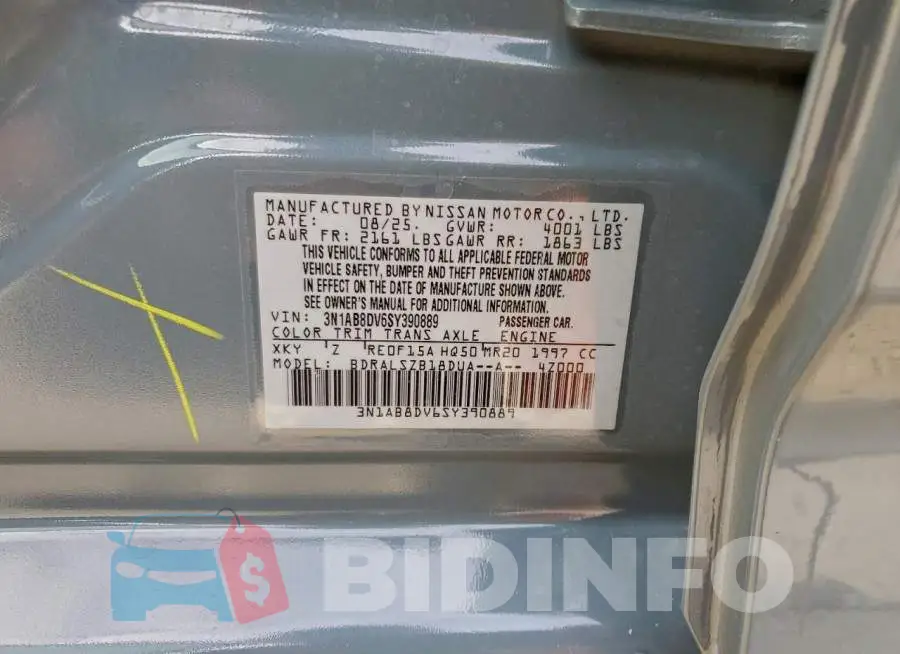 3N1AB8DV6SY390889 Photo# 13
