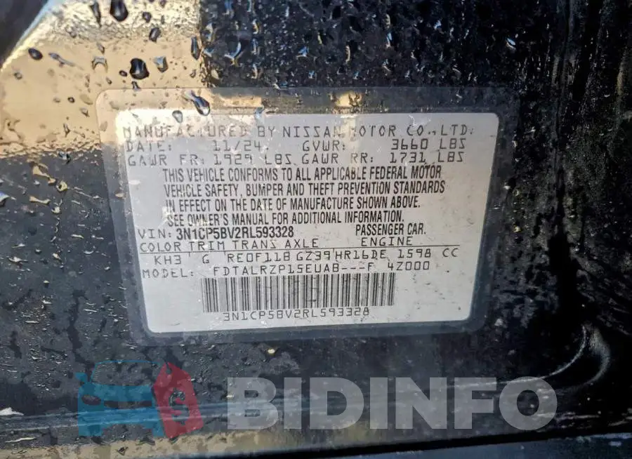 3N1CP5BV2RL593328 Photo# 13