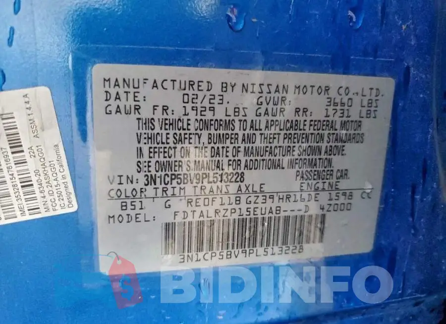 3N1CP5BV9PL513228 Photo# 12