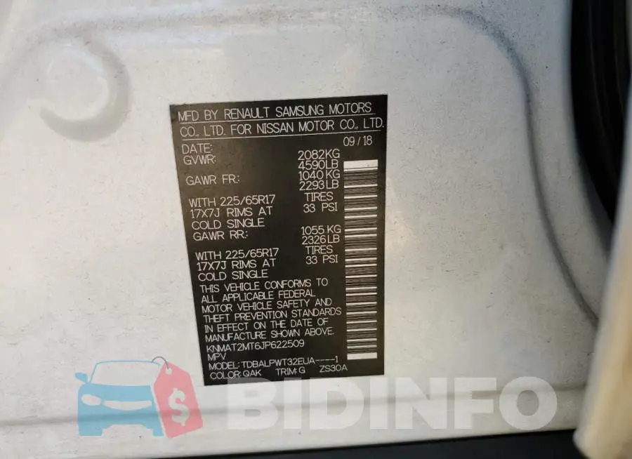 KNMAT2MT6JP622509 Photo# 13