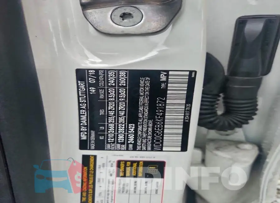 WDC0G6EB6KF491872 Photo# 13