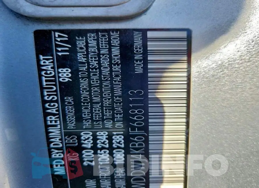 WDDWJ4KB6JF668113 Photo# 13
