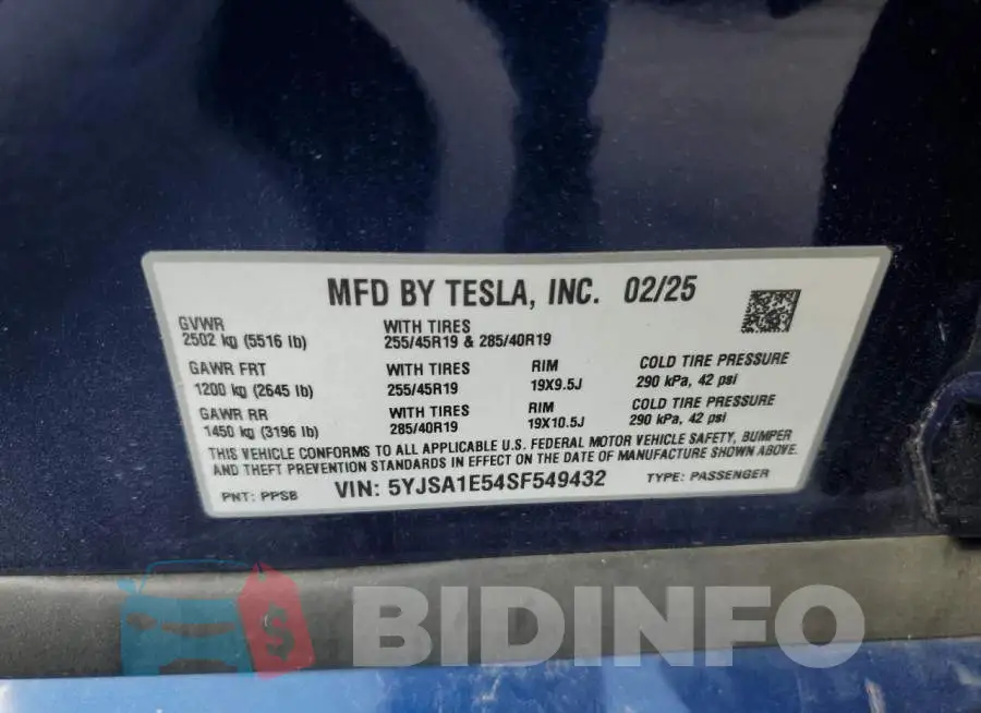 5YJSA1E54SF549432 Photo# 12