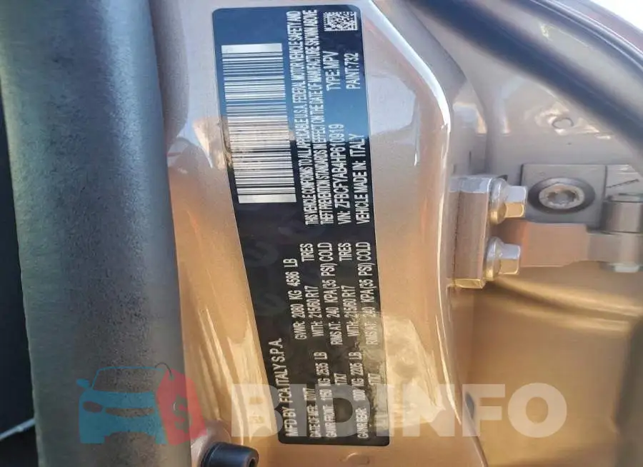 ZFBCFYAB4HP610919 Photo# 12