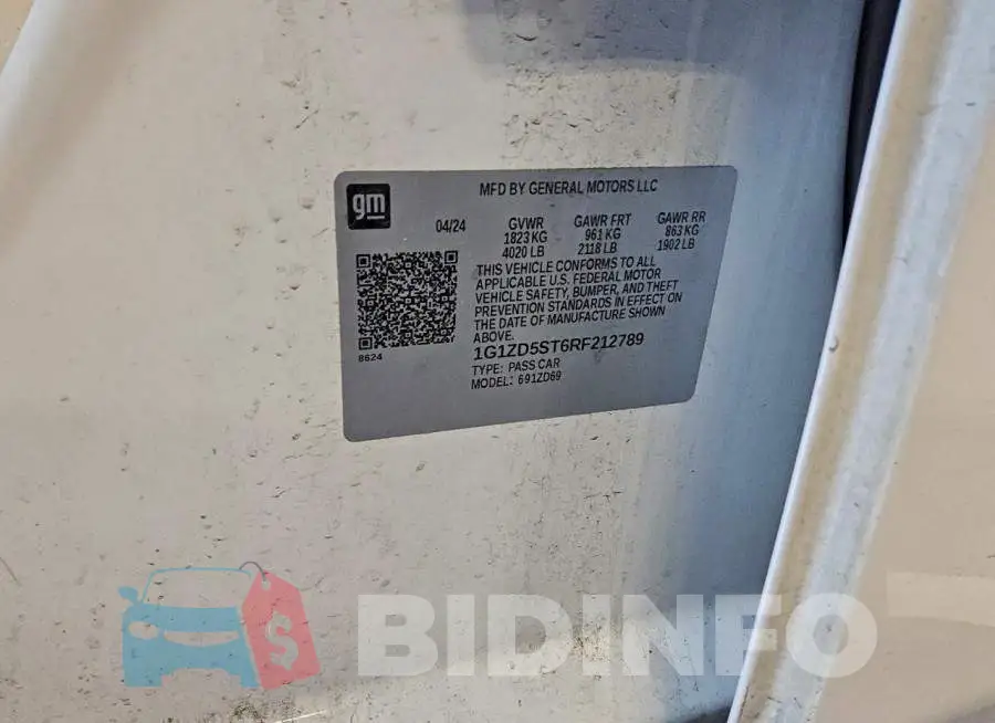 1G1ZD5ST6RF212789 Photo# 12