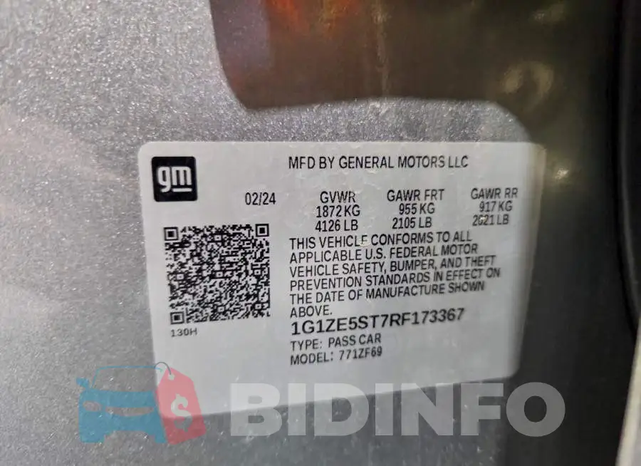 1G1ZE5ST7RF173367 Photo# 12