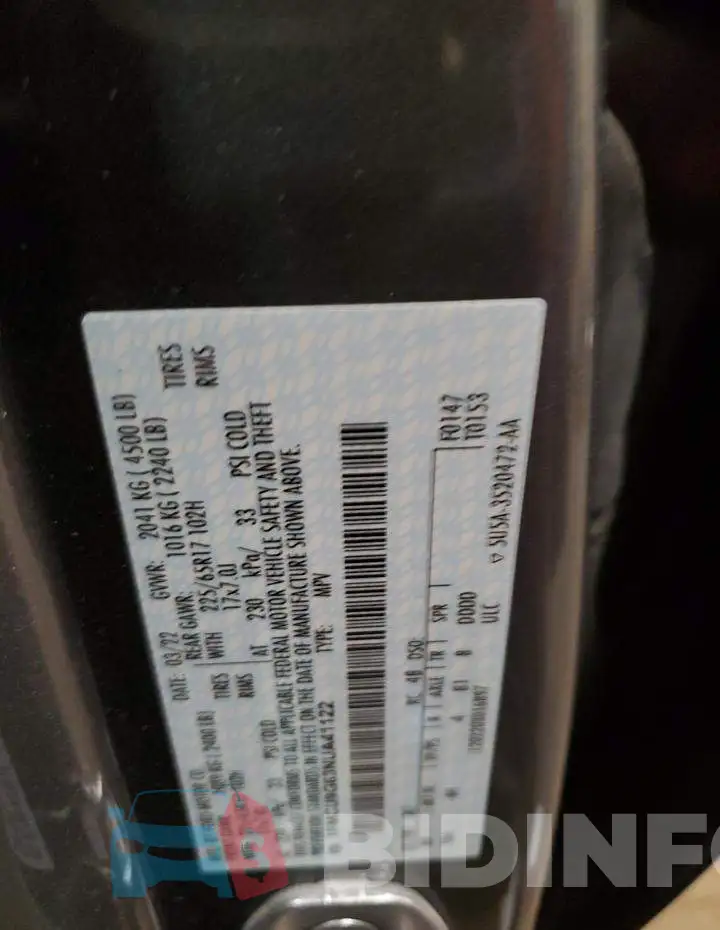 1FMCU9G63NUA41122 Photo# 13