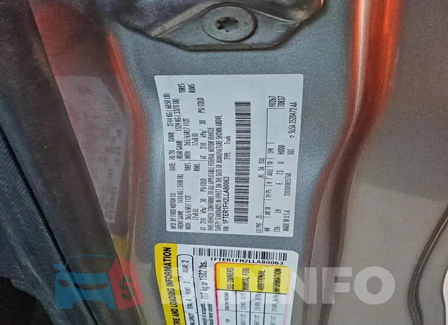 1FTER1FH2LLA80063 Photo# 12