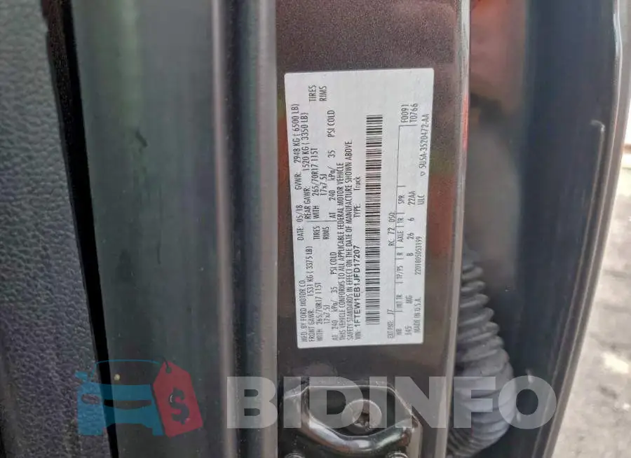 1FTEW1EB1JFD17207 Photo# 12