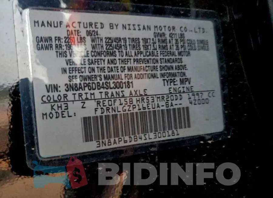 3N8AP6DB4SL300181 Photo# 13