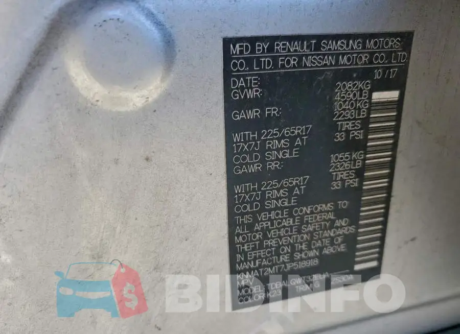 KNMAT2MT7JP518918 Photo# 13