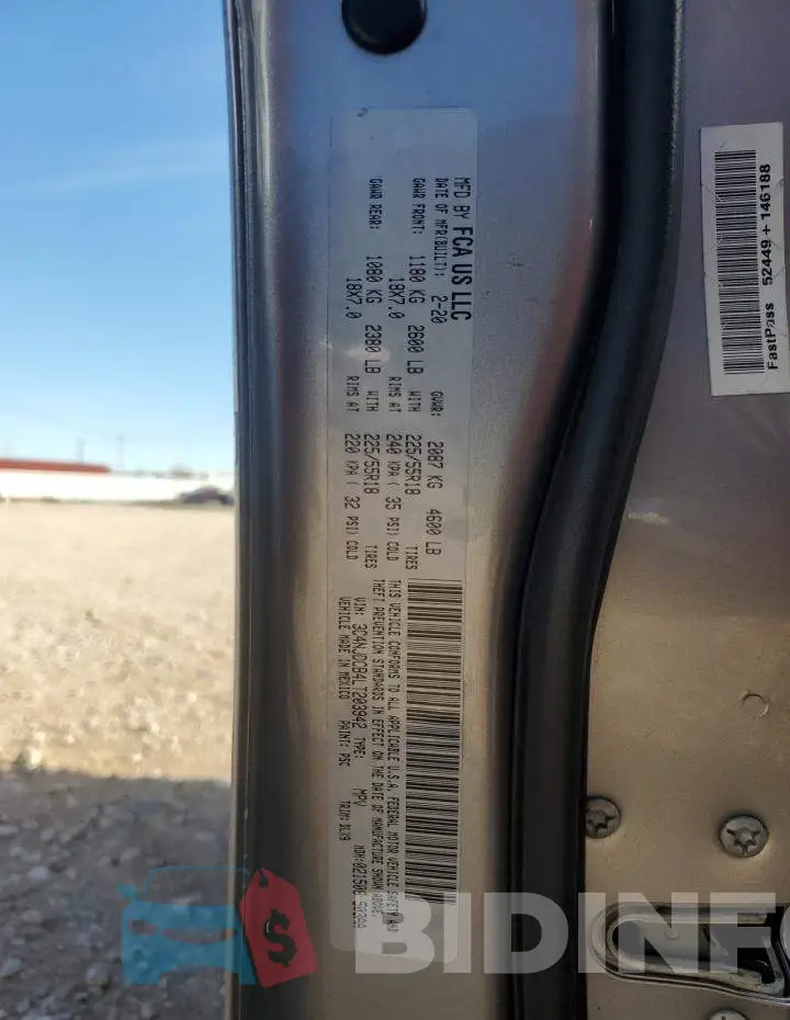 3C4NJDCB4LT203942 Photo# 12