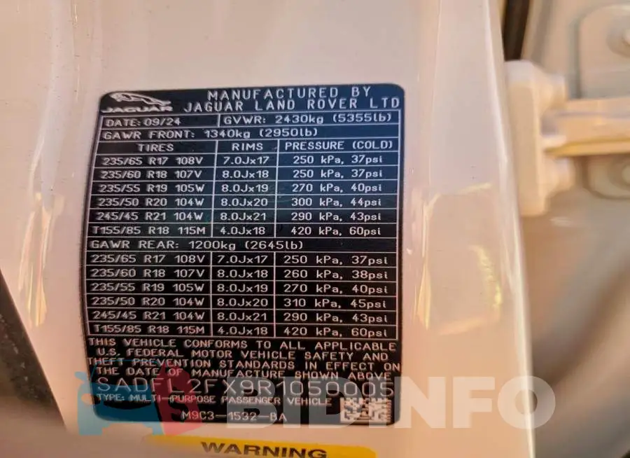 SADFL2FX9R1050005 Photo# 13