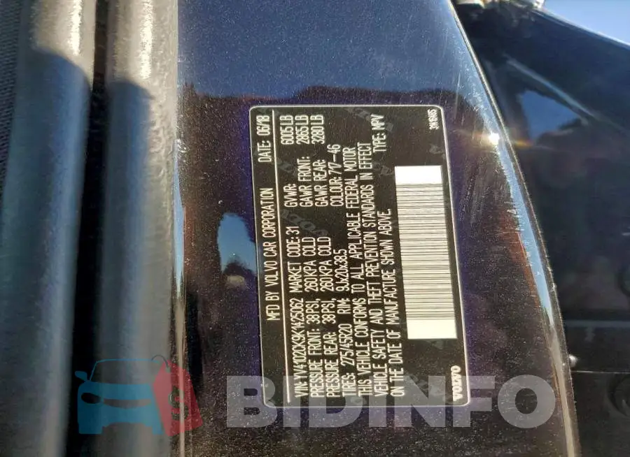 YV4102CK9K1425062 Photo# 13