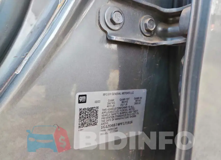 1G1ZD5ST4PF171916 Photo# 12