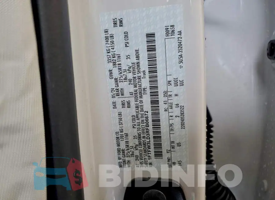 1FTFW3LD3RFB06672 Photo# 12