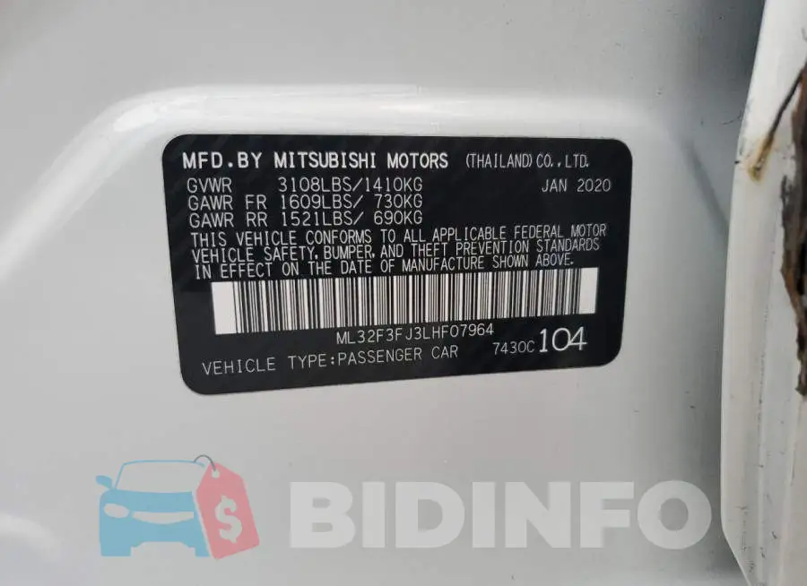 ML32F3FJ3LHF07964 Photo# 12