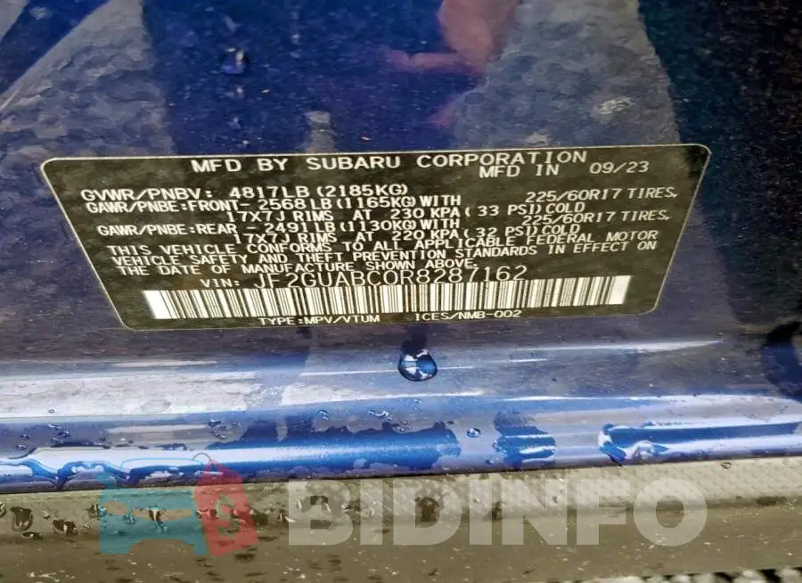 JF2GUABC0R8287162 Photo# 12