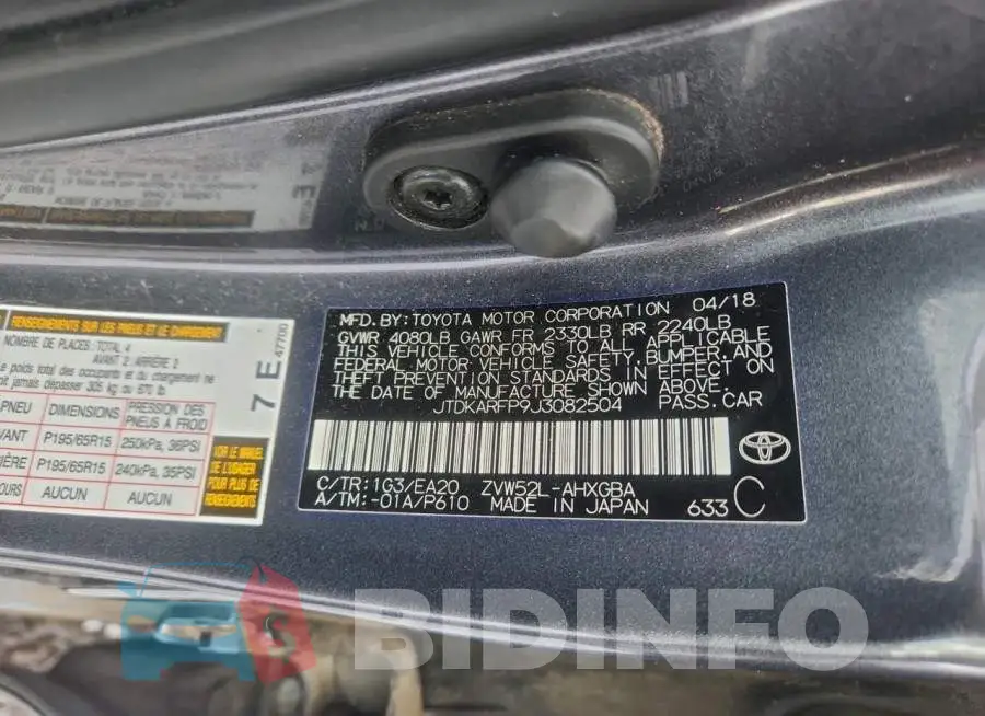 JTDKARFP9J3082504 Photo# 12