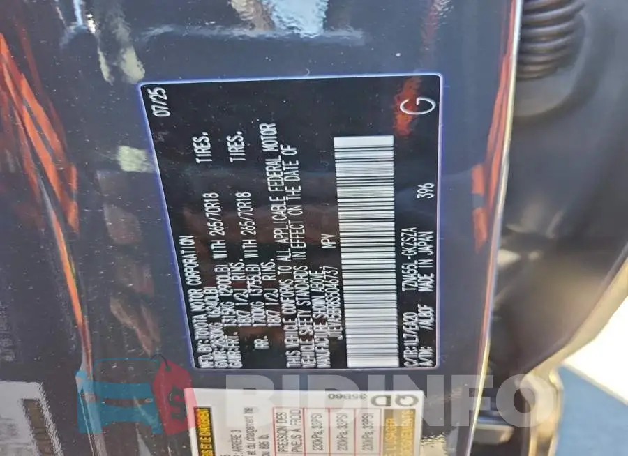 JTEVA5BR8S5046737 Photo# 13