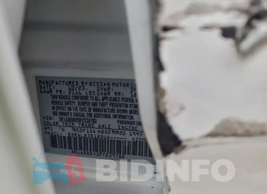 3N1AB8BV5RY239782 Photo# 13