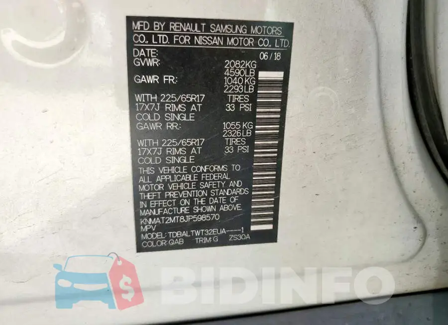 KNMAT2MT8JP598570 Photo# 13
