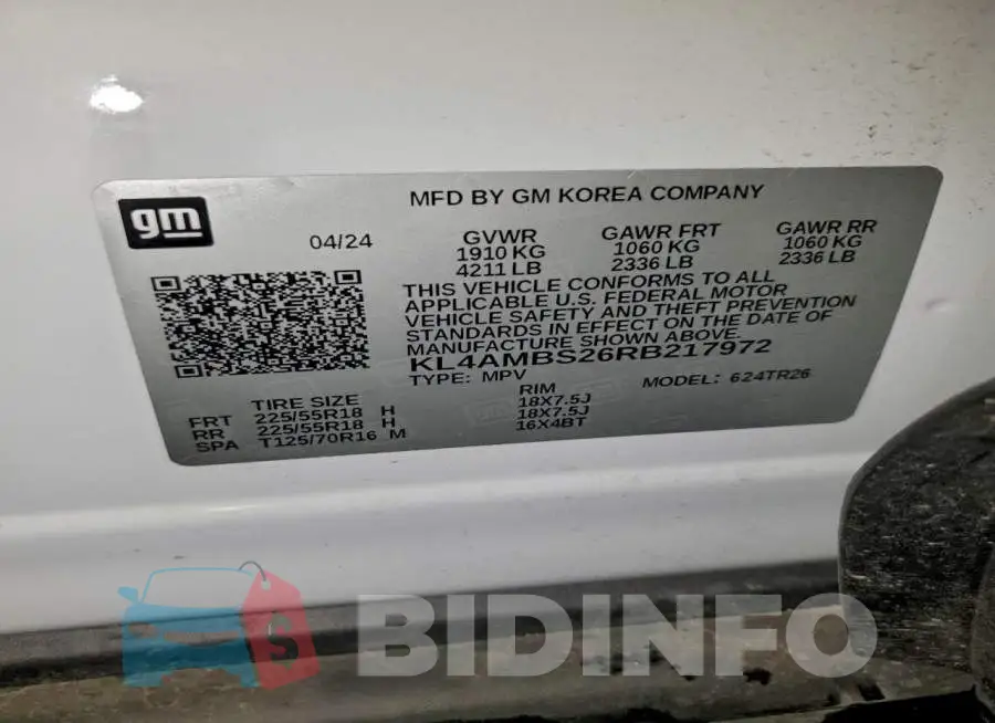 KL4AMBS26RB217972 Photo# 13