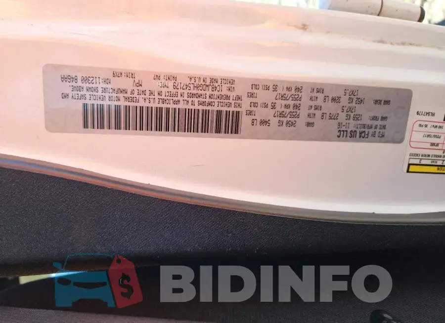 1C4BJWDG0HL547179 Photo# 13