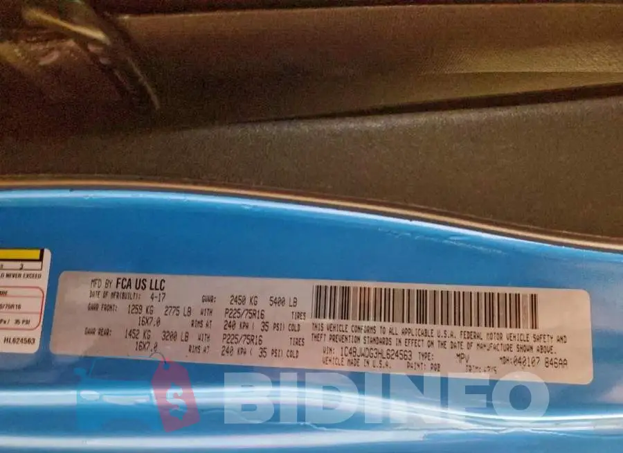 1C4BJWDG3HL624563 Photo# 14
