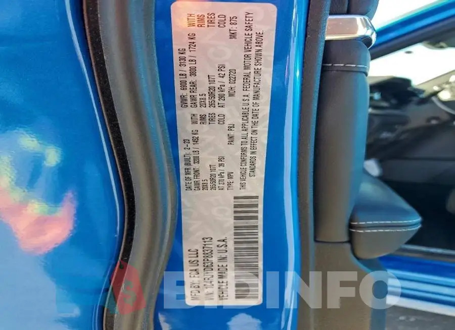 1C4RJYD63P8837113 Photo# 13