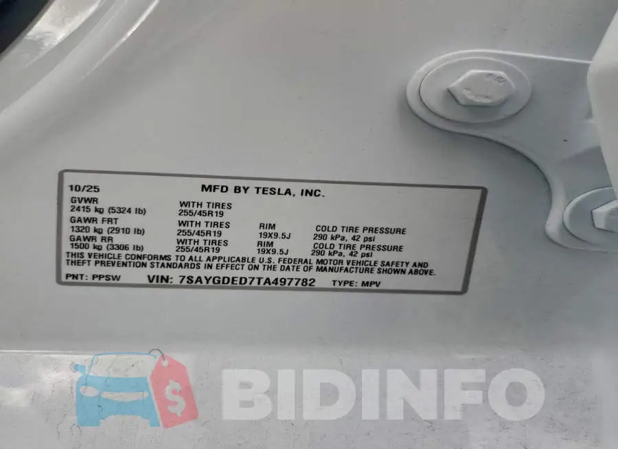 7SAYGDED7TA497782 Photo# 13