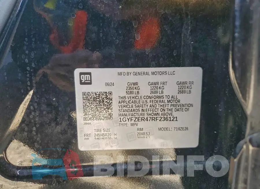 1GYFZER47RF236121 Photo# 13