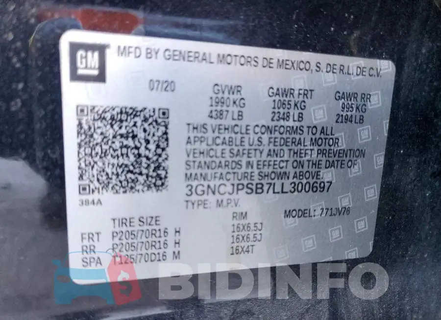 3GNCJPSB7LL300697 Photo# 13