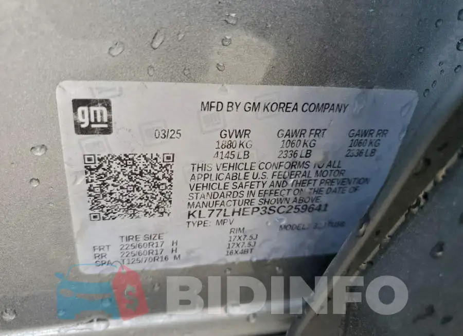 KL77LHEP3SC259641 Photo# 13