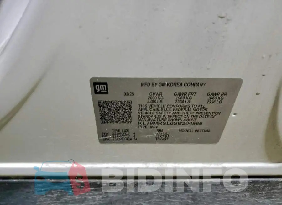 KL79MRSL0SB204566 Photo# 14