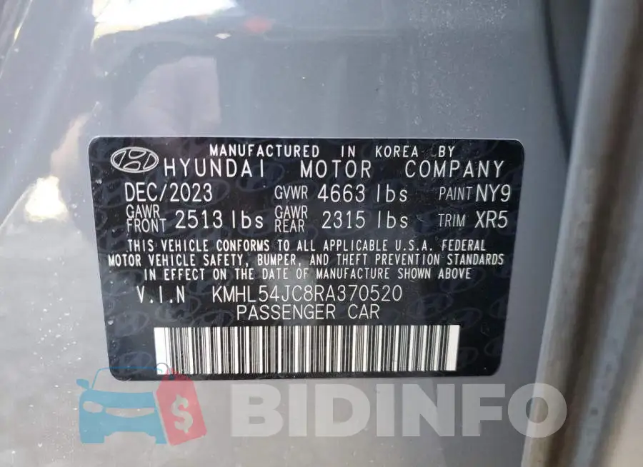KMHL54JC8RA370520 Photo# 12