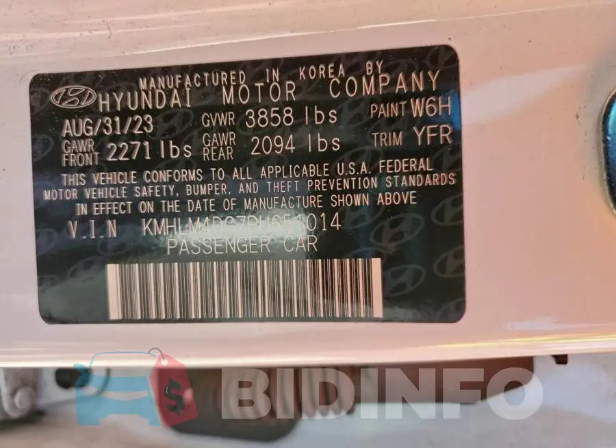 KMHLM4DG7RU651014 Photo# 12