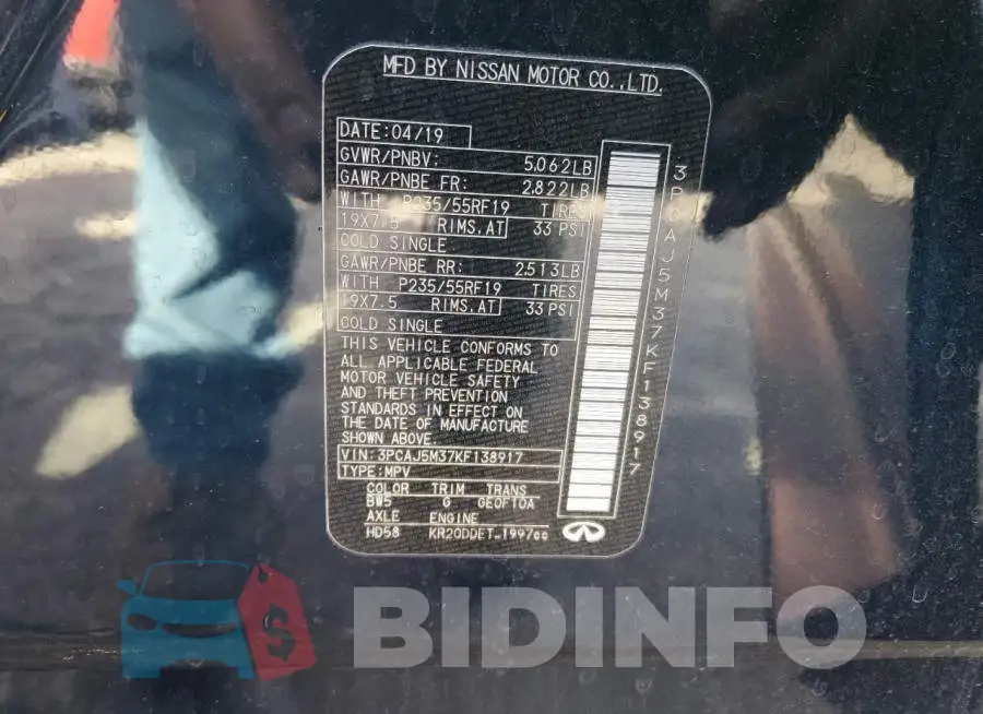 3PCAJ5M37KF138917 Photo# 13