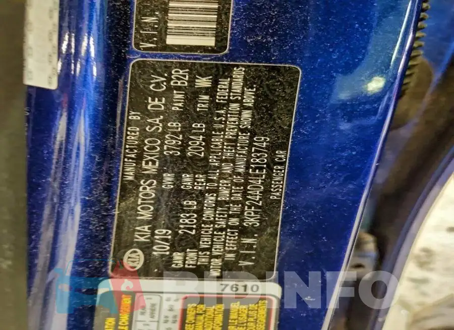 3KPF24AD4LE183749 Photo# 12