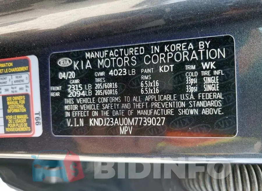 KNDJ23AU0M7739027 Photo# 13