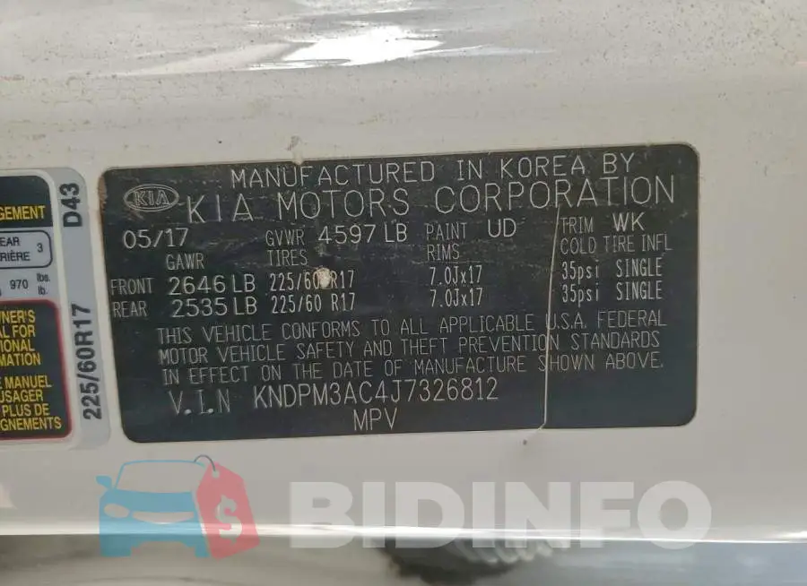KNDPM3AC4J7326812 Photo# 12