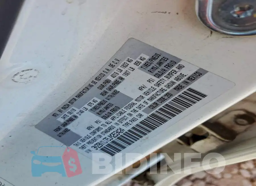 3MZBN1U76JM253424 Photo# 12