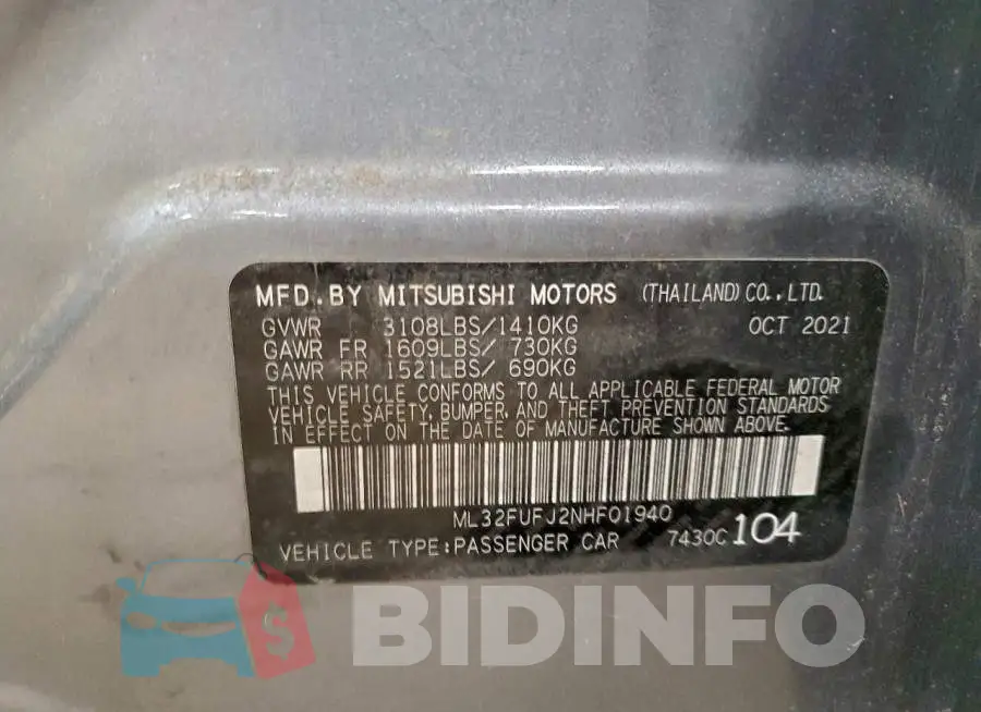 ML32FUFJ2NHF01940 Photo# 12
