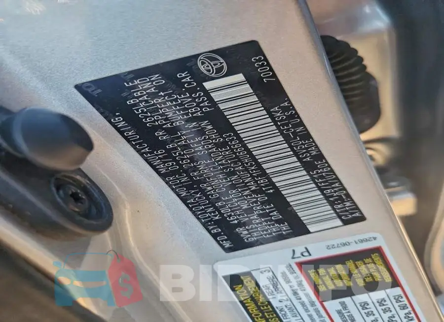 4T1BF1FK5HU666633 Photo# 12